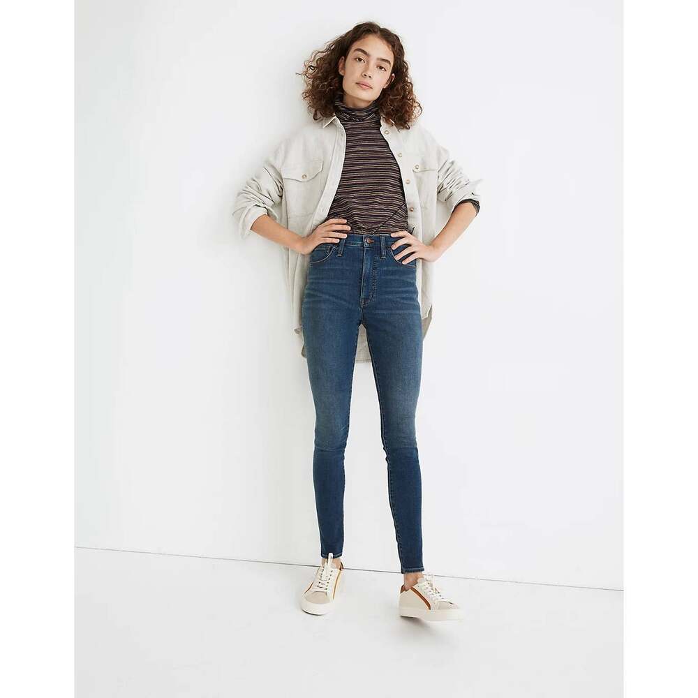 Madewell High Rise Roadtripper Supersoft Jeans Playford Wash Size 25